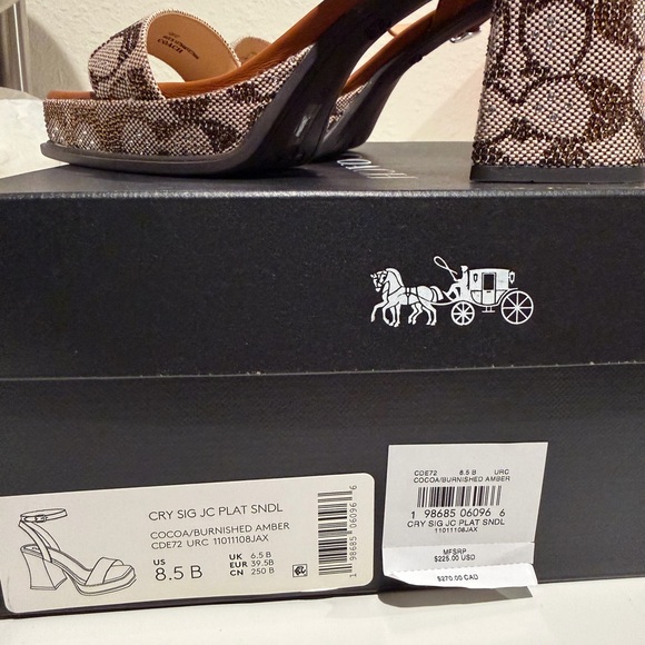 Signature Crystal Platform Sandal Coach 2026 - Picture 5 of 6